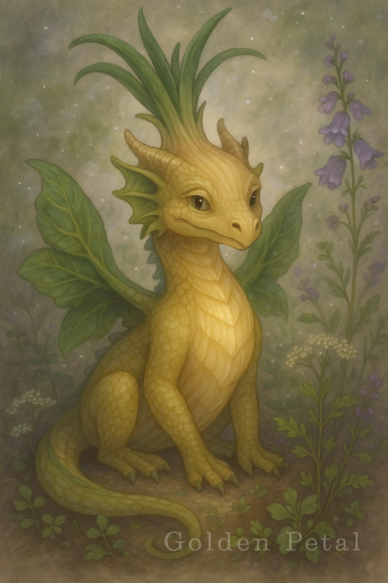 Garden Dragon Wisdom