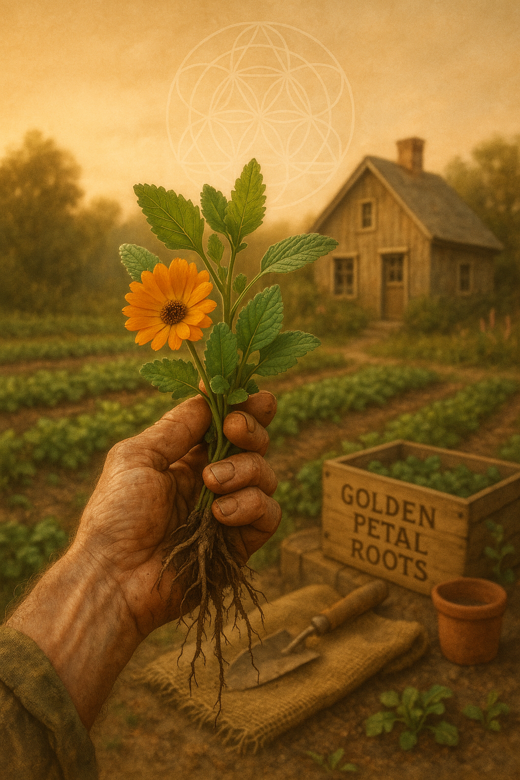 Golden Petal Roots